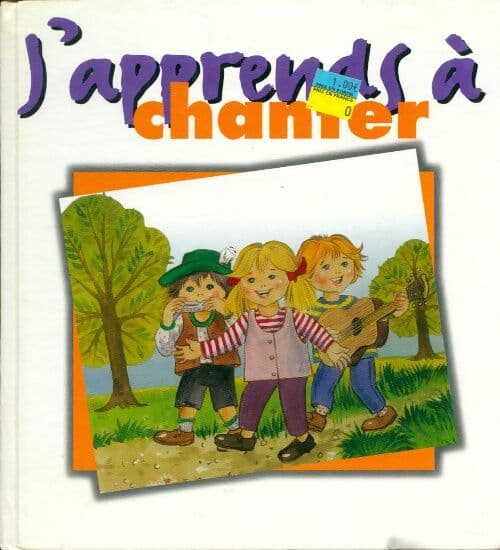J'apprends à chanter. Les plus belles chansons enfantines - partitions simplifiées de 5 à 9 ans - Collectif