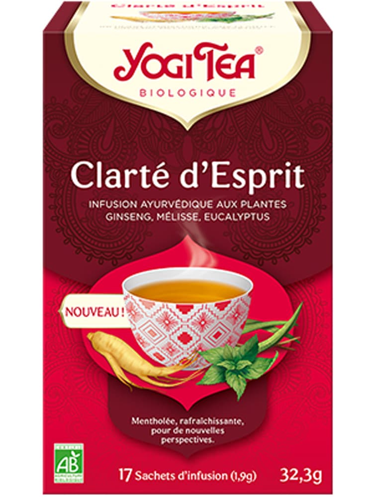 Yogi Tea Clarté d'Esprit - 17 Sachets d'Infusion