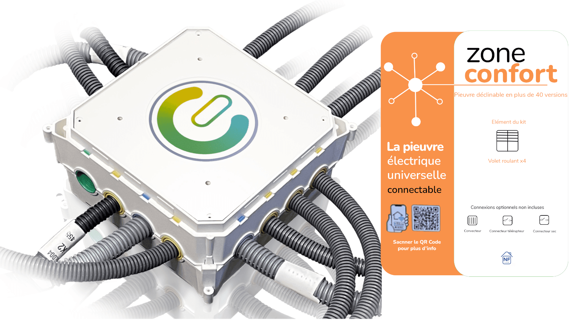 Pieuvre électrique universelle zone confort