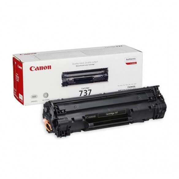 Canon 737 cartouche de toner noir d'origine de 2400 pages - 9435B002